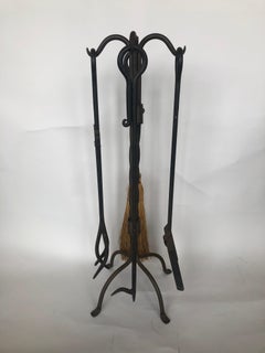 Wrought Iron Fire Place Tools