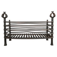 Wrought Iron Fireplace Grate / Fire Grate