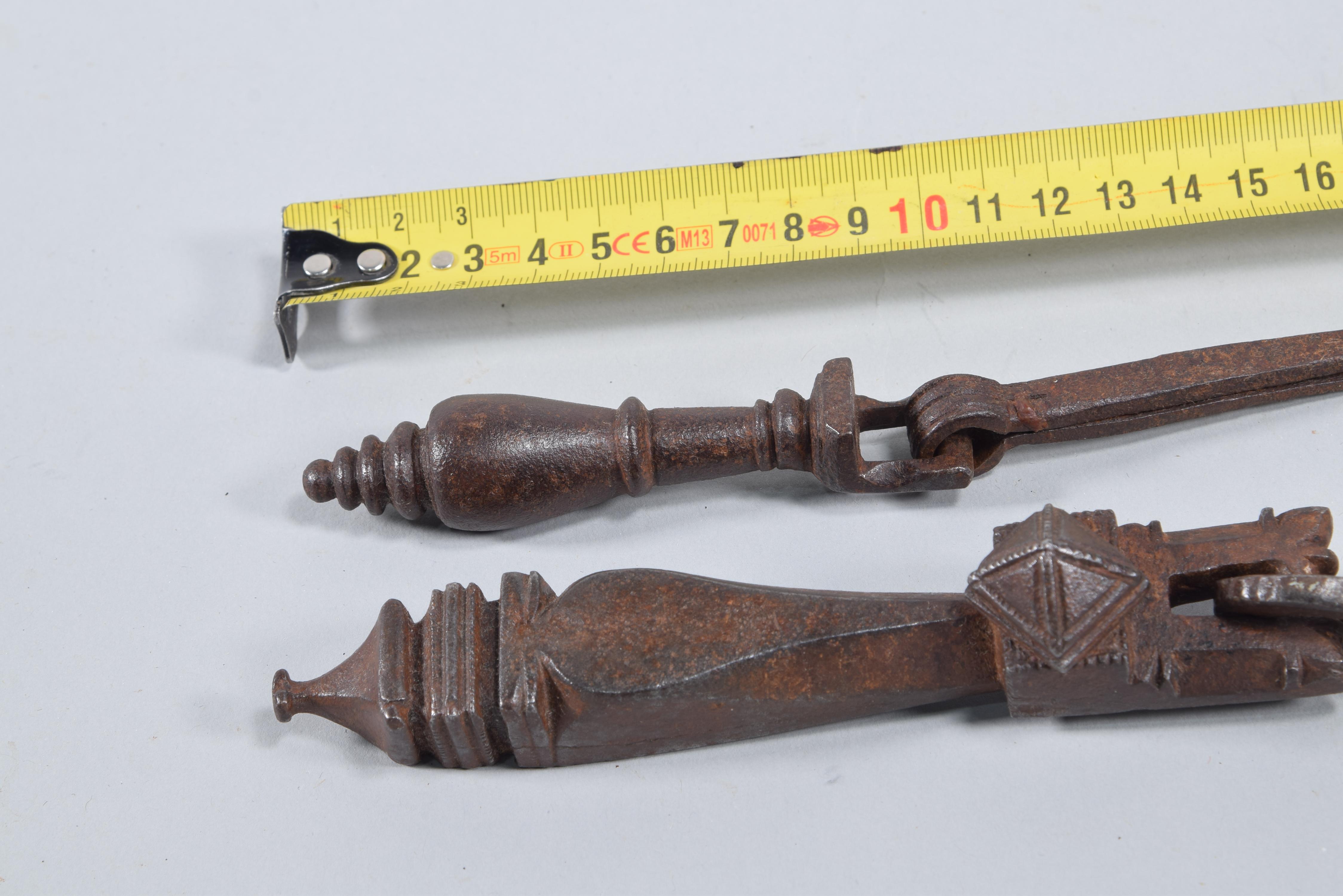 Wrought Iron Fittings Set '18 Units', 17th Century For Sale 10