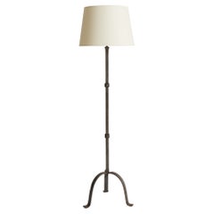 Wrought Iron Floor Lamp by Atelier Marolles