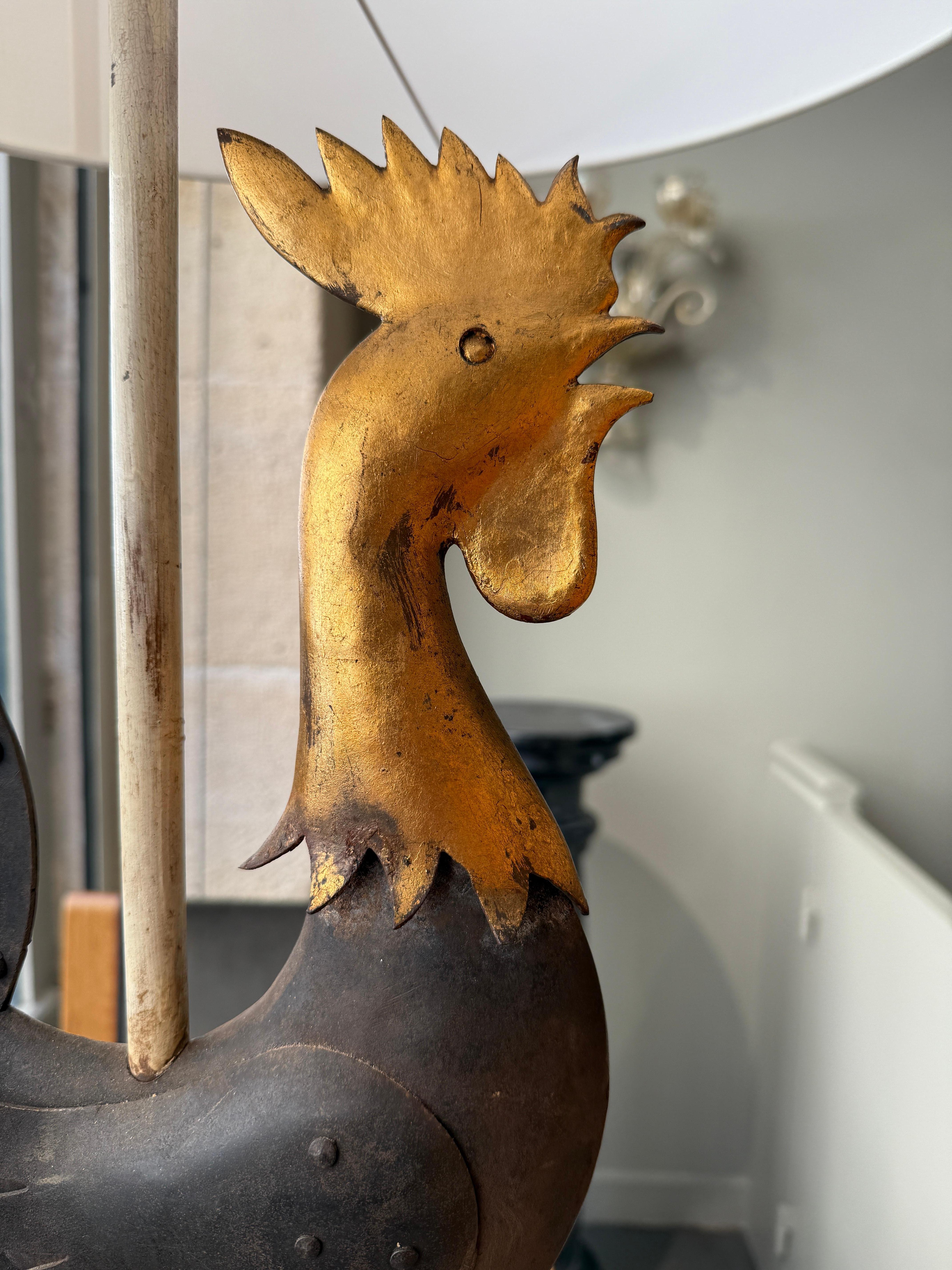 Lampadaire en fer forgé Gilbert Poillerat circa 1940 Bon état - En vente à PARIS, FR