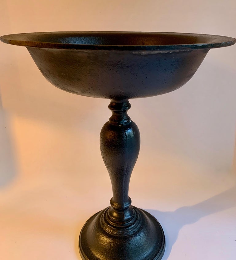 Wrought Iron Footed Bowl Centerpiece at 1stDibs