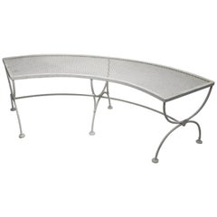 Wrought Iron Garden Patio Benches by Salterini 3 Available