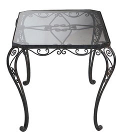 Wrought Iron Garden Patio Coffee Table poss. Salterini or Woodard
