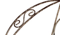 Wrought Iron Garden Patio Poolside Loveseat Welcome Bench