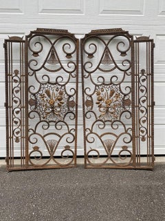 Wrought Iron Gate, After Edgar Brandt