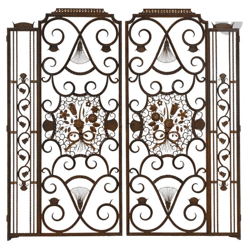 Wrought Iron Gate, After Edgar Brandt