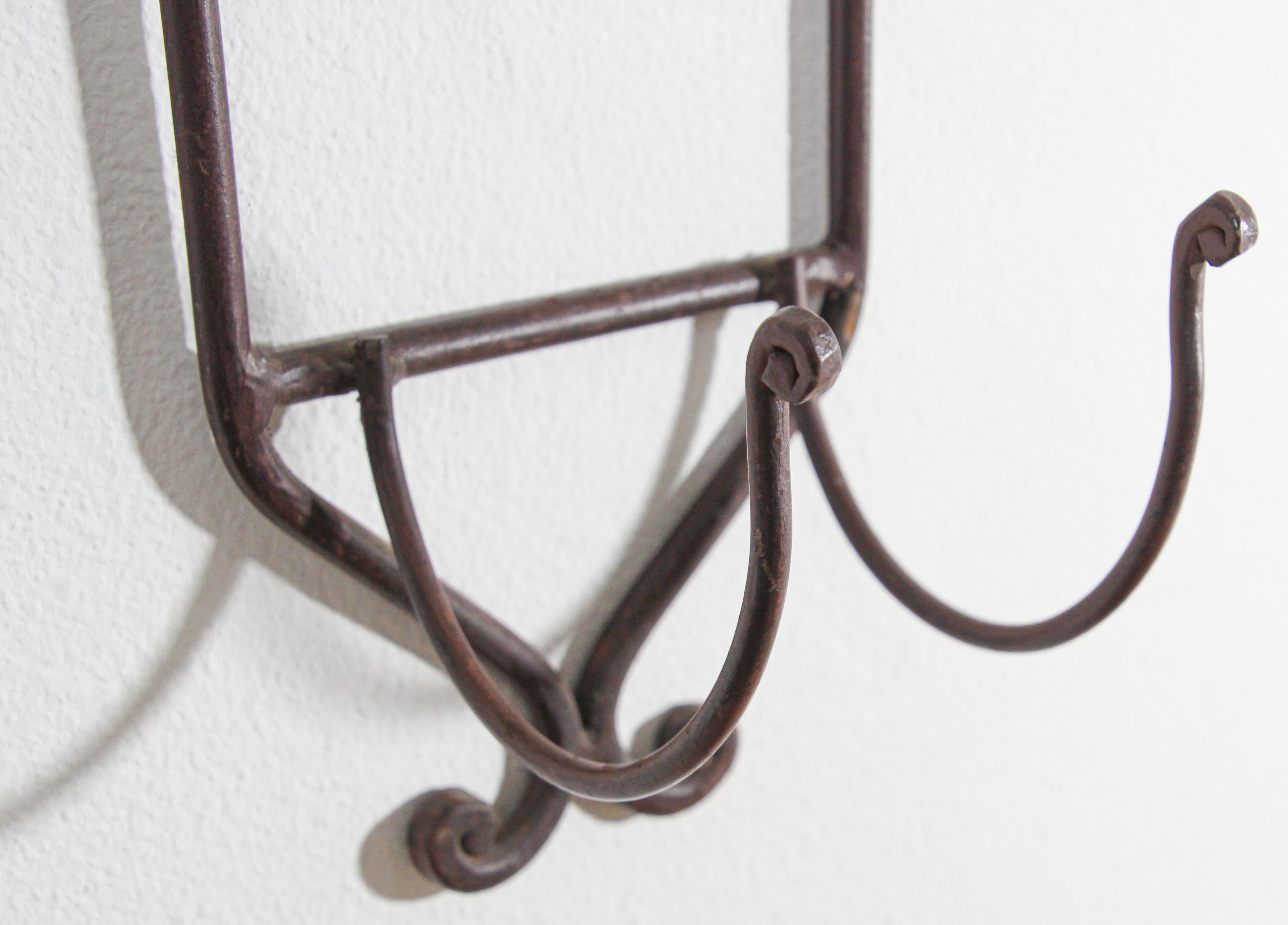 wrought iron towel ring