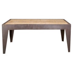 Mesa industrial de hierro forjado