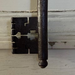 Wrought Iron Key, High Period (Haute Époque)