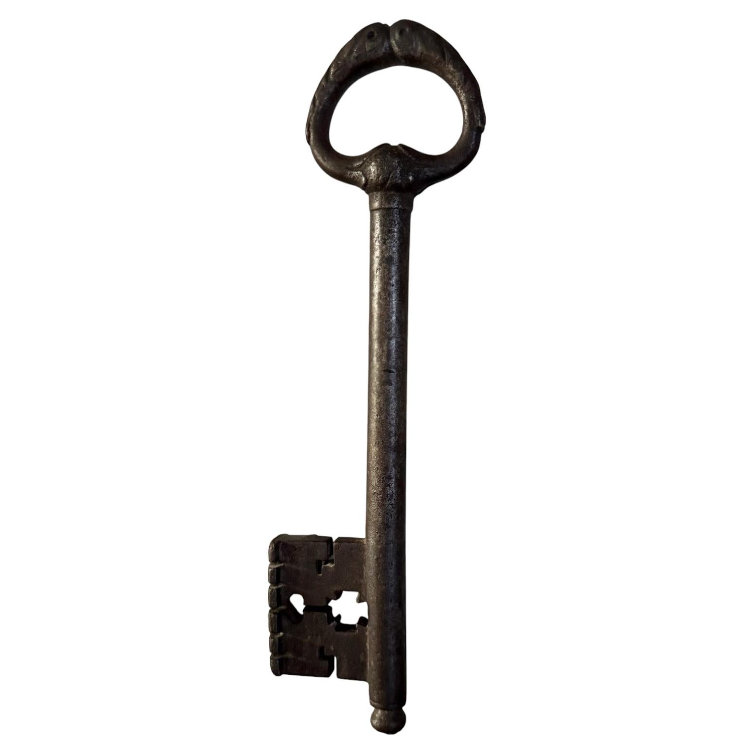 Wrought Iron Key, High Period (Haute Époque)