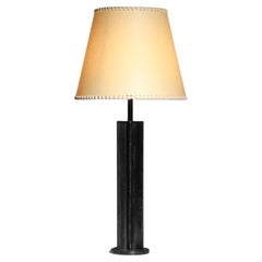 Wrought iron lamp by artist Donna handcrafted