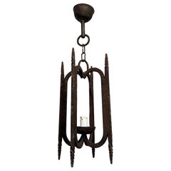 Farol de hierro forjado