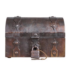 Wrought Iron Lock Box