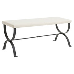Wrought Iron Long Stool