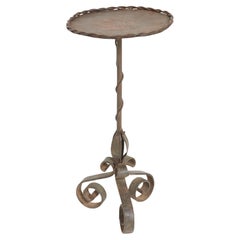 Wrought Iron Martini Table