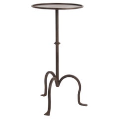 Wrought Iron Martini Table, Small