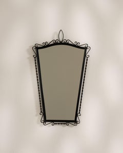 Miroir en fer forgé