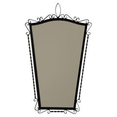 Miroir en fer forgé