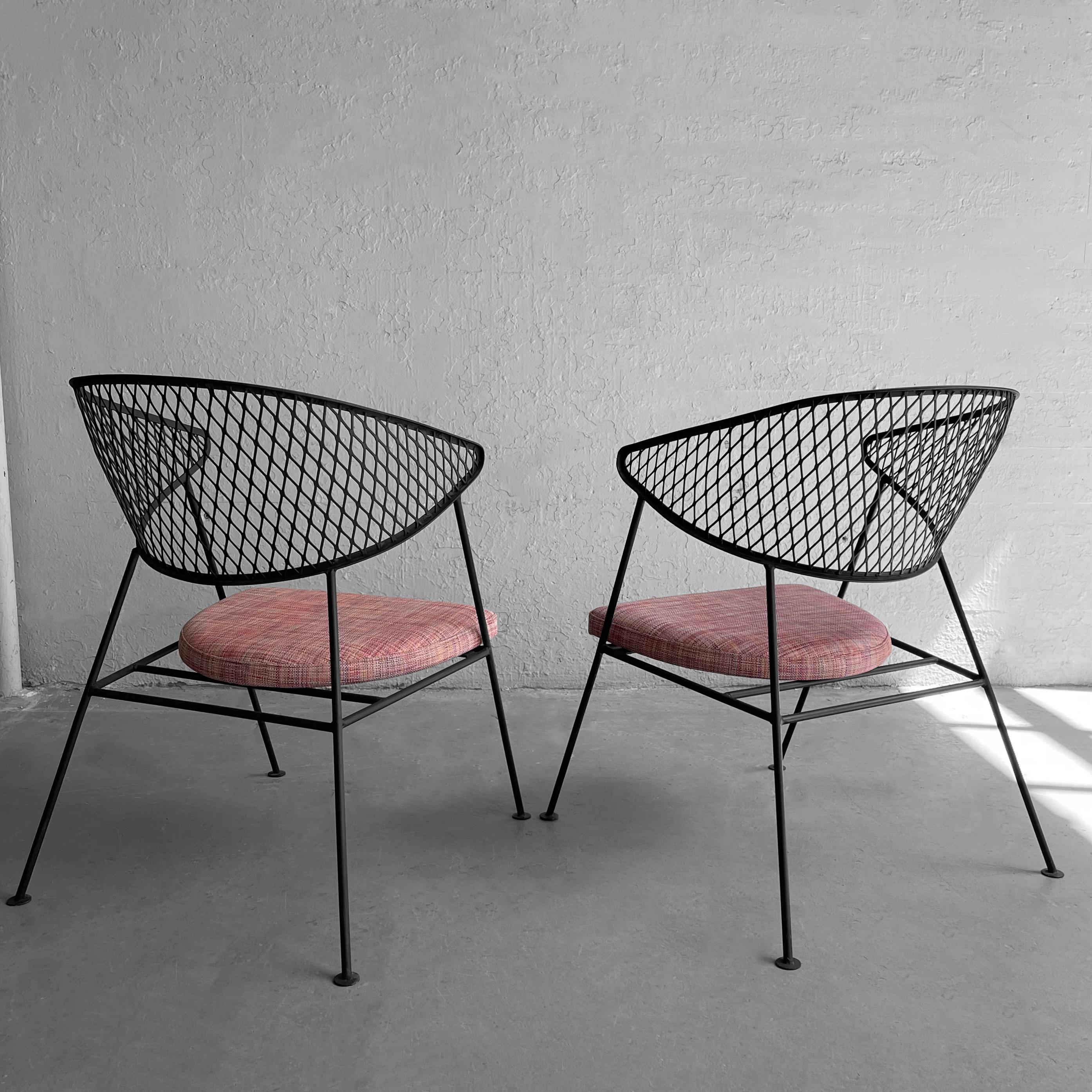 Wrought Iron Patio Chairs By Maurizio Tempestini For Salterini 1