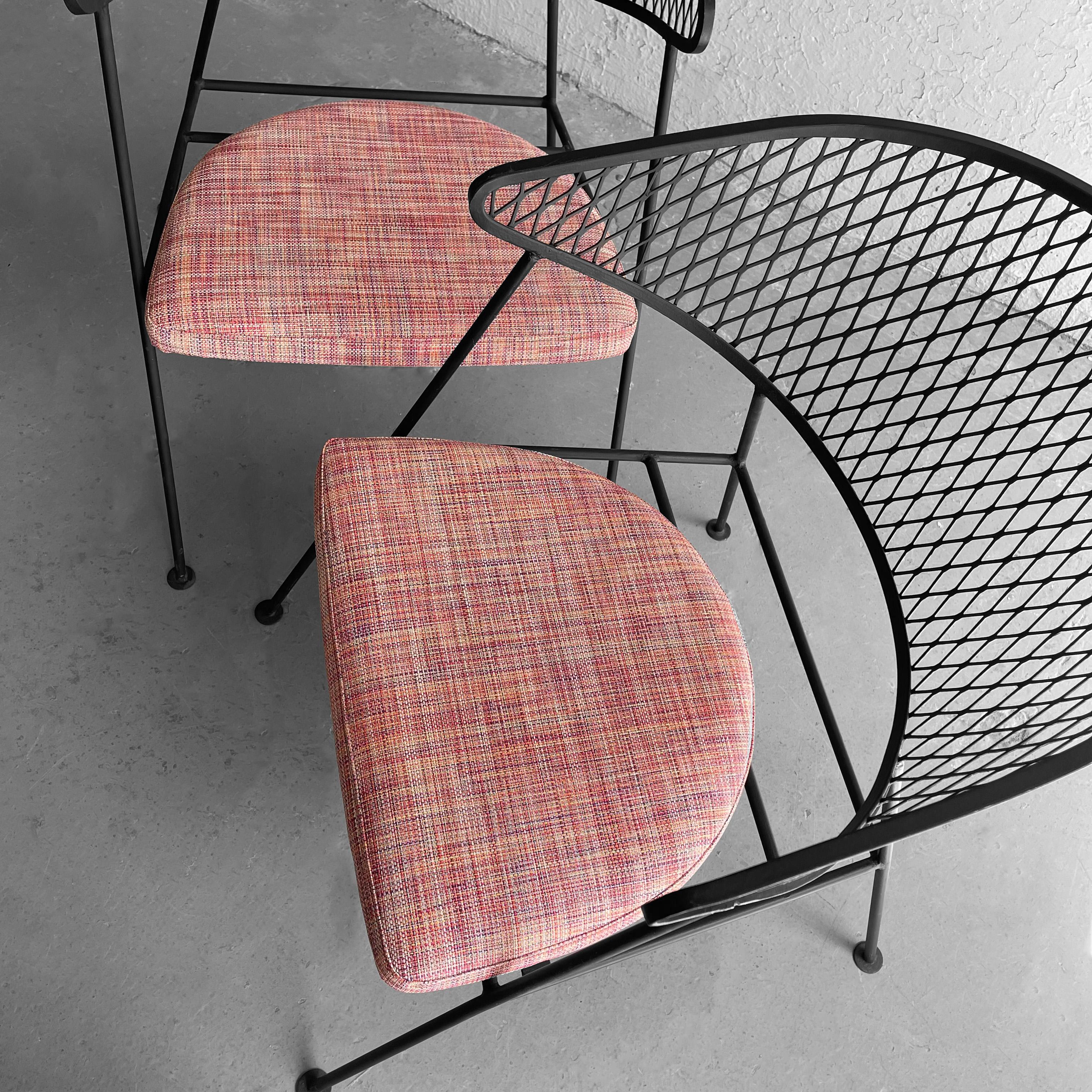 Wrought Iron Patio Chairs By Maurizio Tempestini For Salterini 2