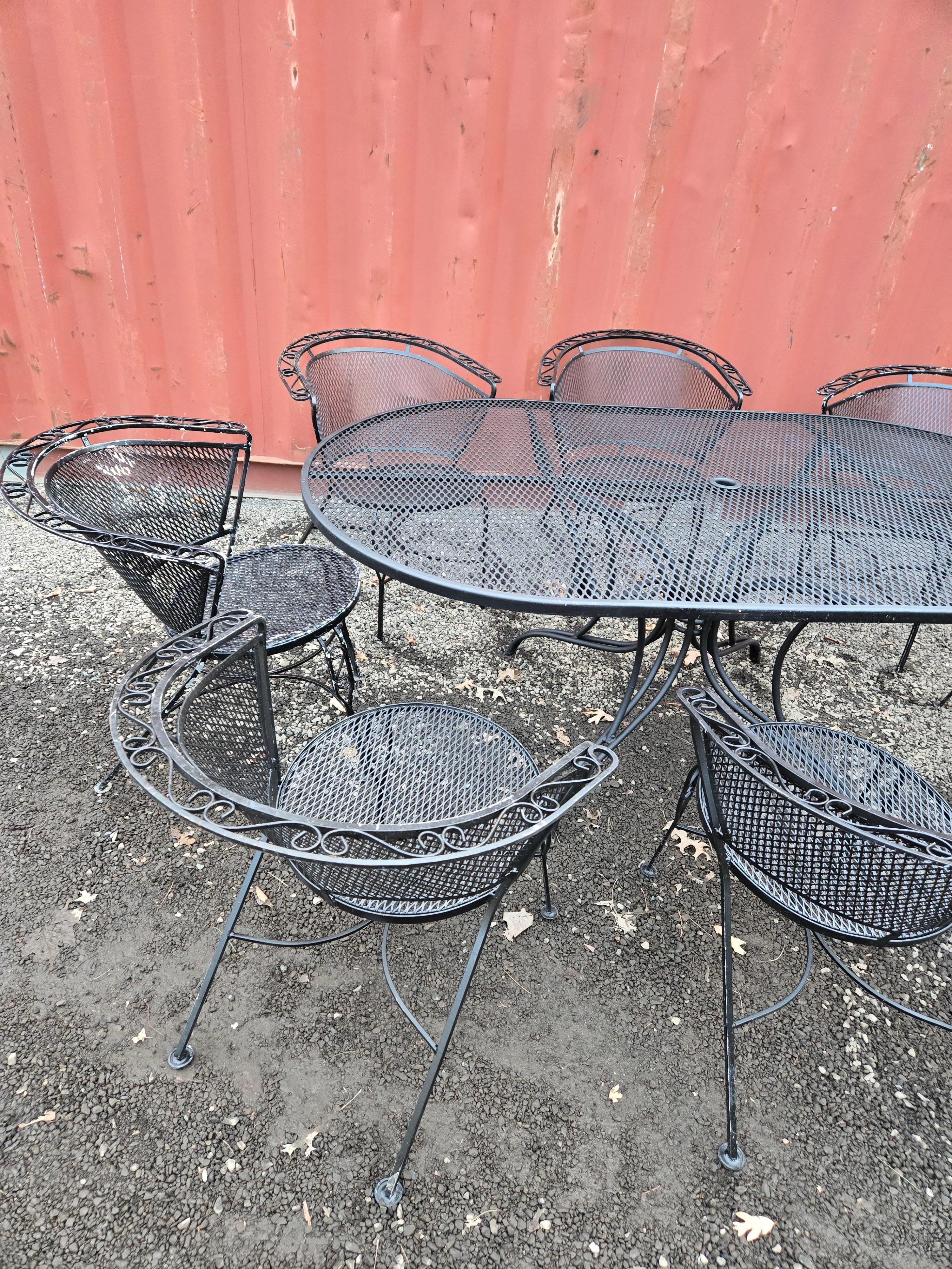 Wrought Iron Patio Seating For Sale 1