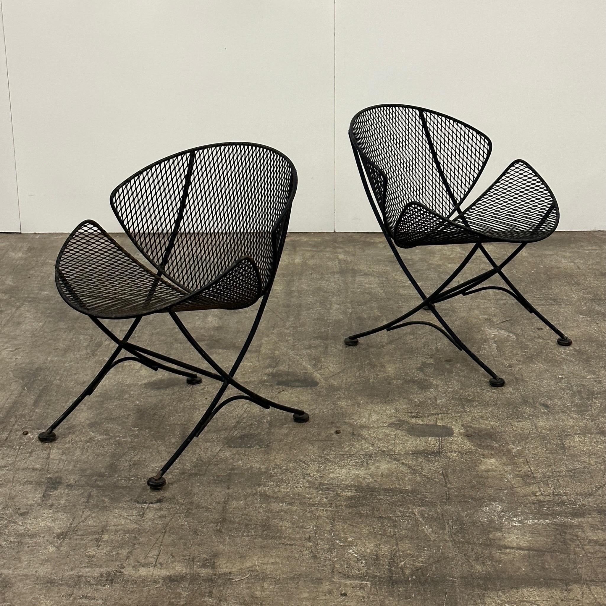 Mid-20th Century Wrought Iron Patio Set by Maurizio Tempestini for Salterini