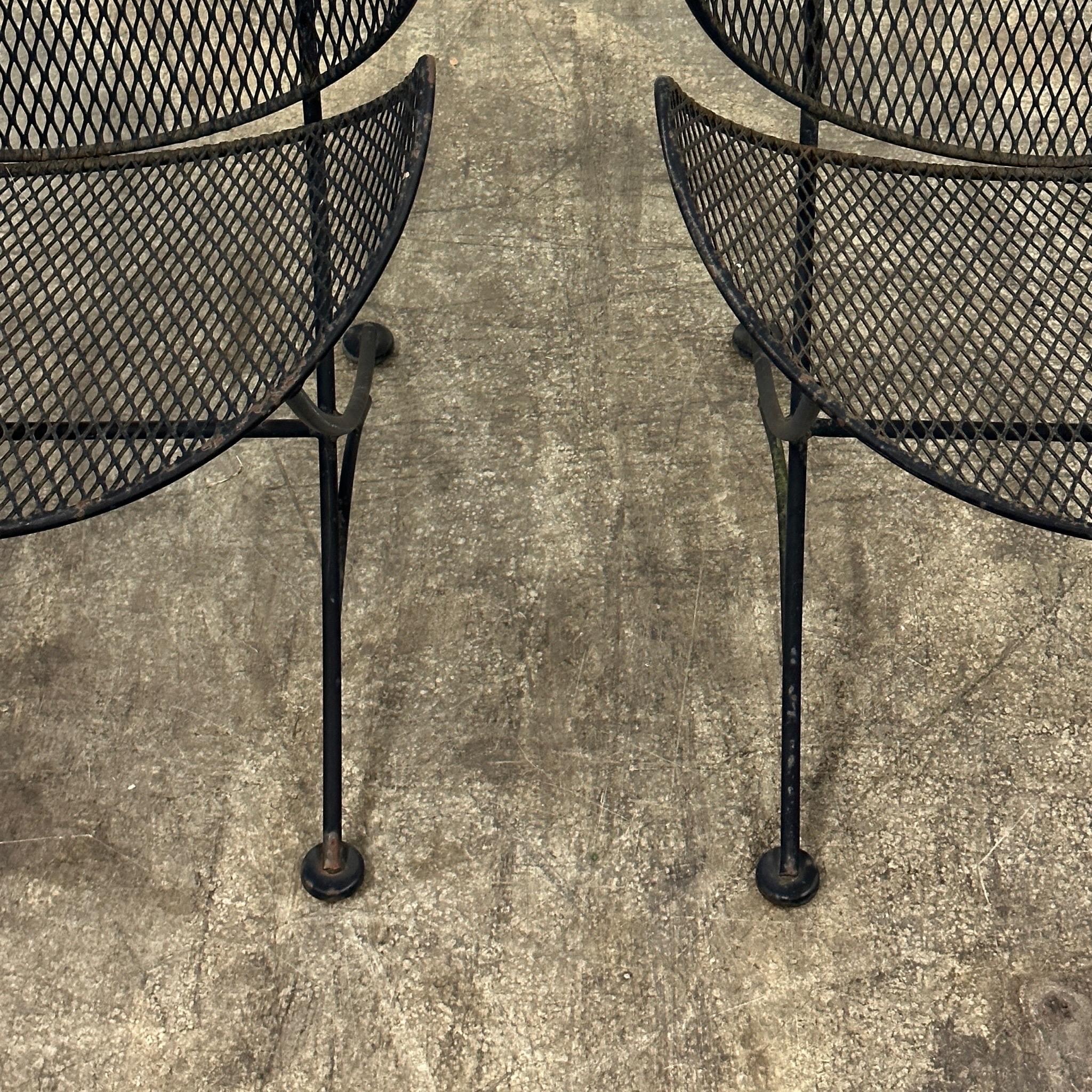 Wrought Iron Patio Set by Maurizio Tempestini for Salterini 3