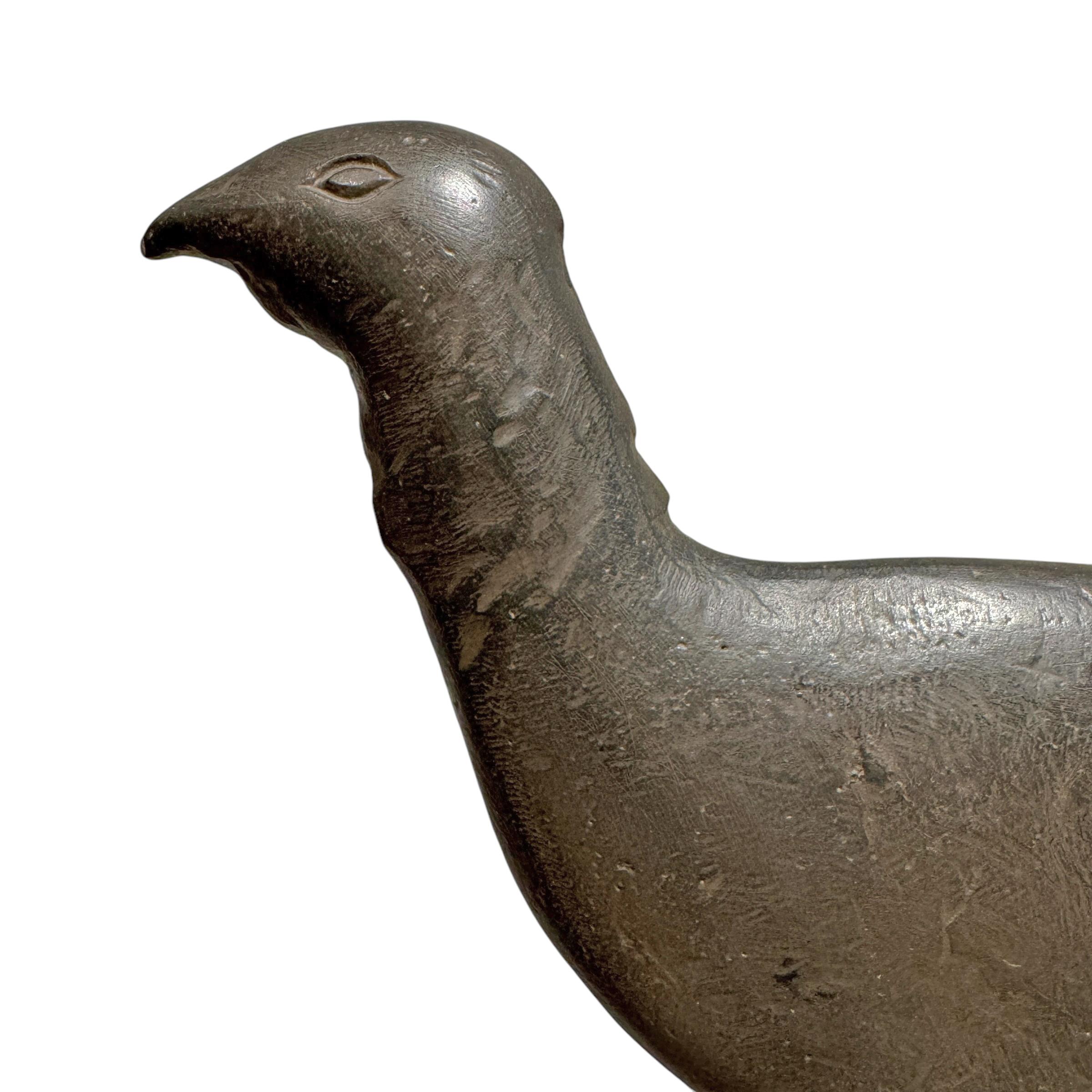 Girouette en fer forgé en forme de faisan en vente 2