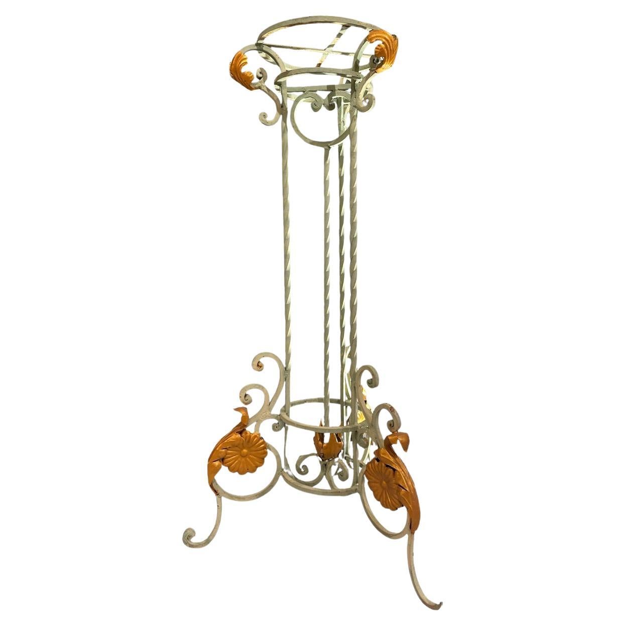 Wrought Iron Plant Stand 1940