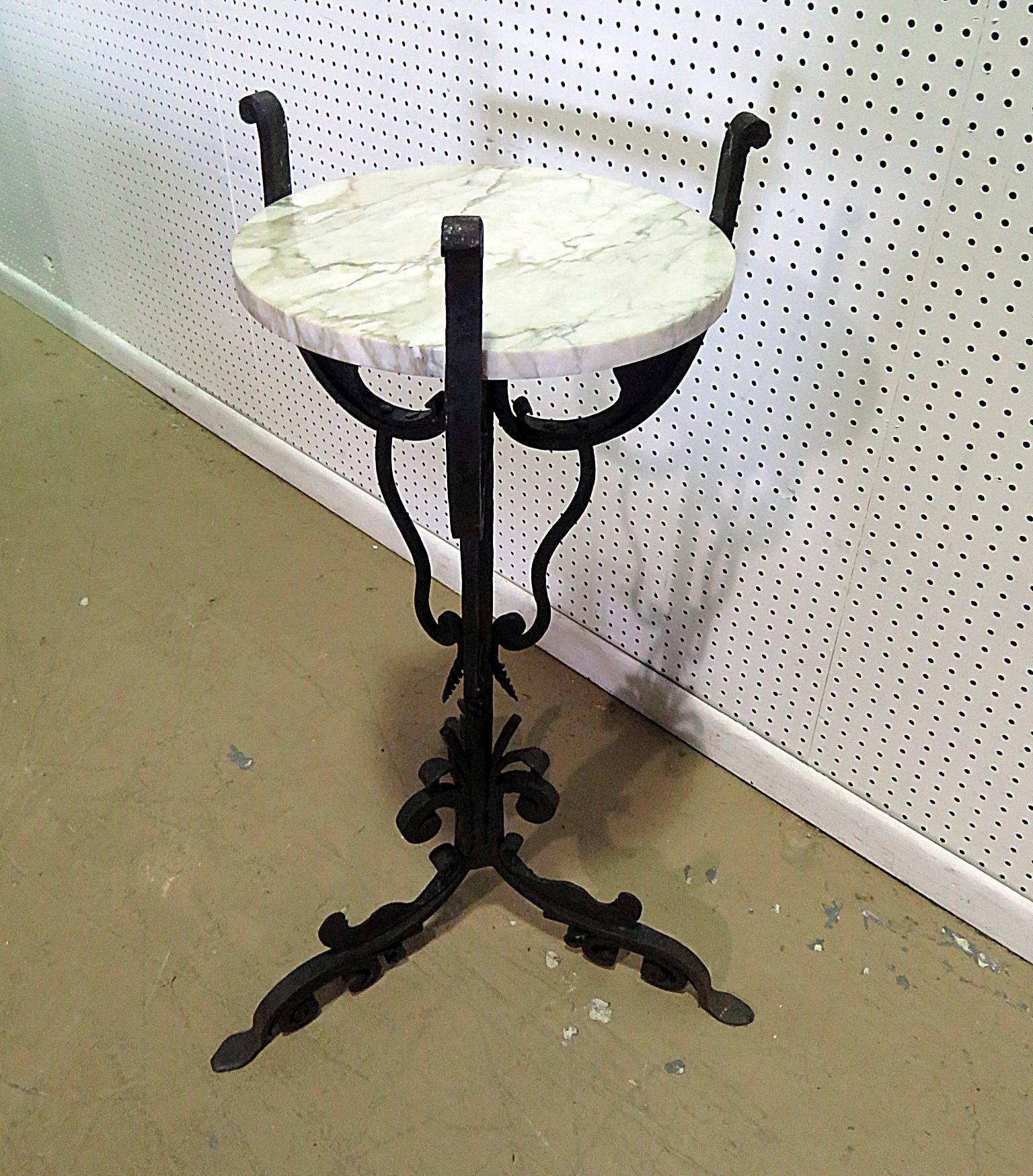 wrought iron plant stands
