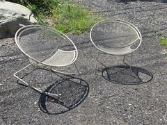 Wrought Iron Radar Chairs by Tempestini