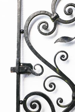 Wrought Iron Reclaimed Gate