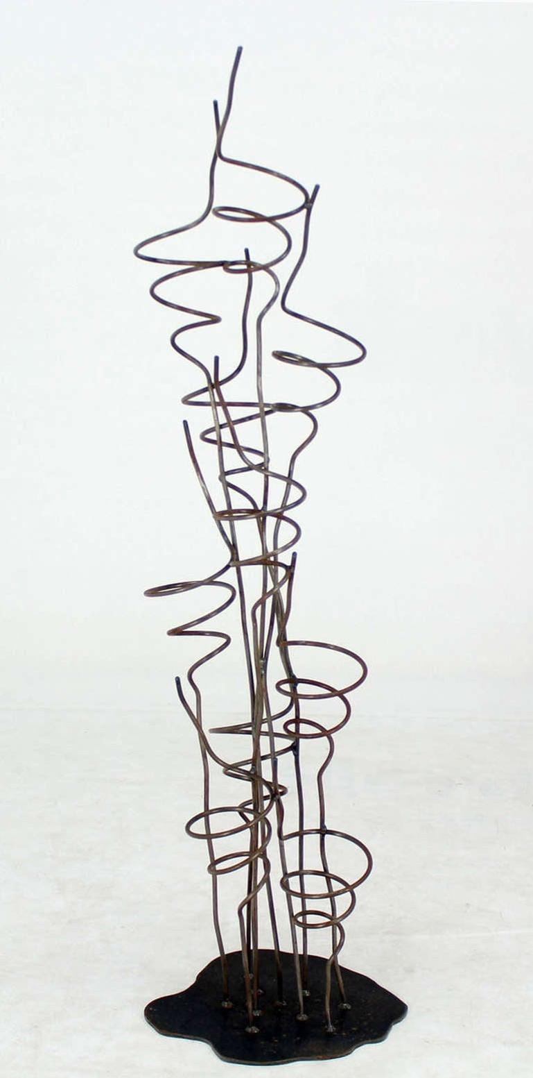 Very unusual arts & crafts wine tree sculpture rack.