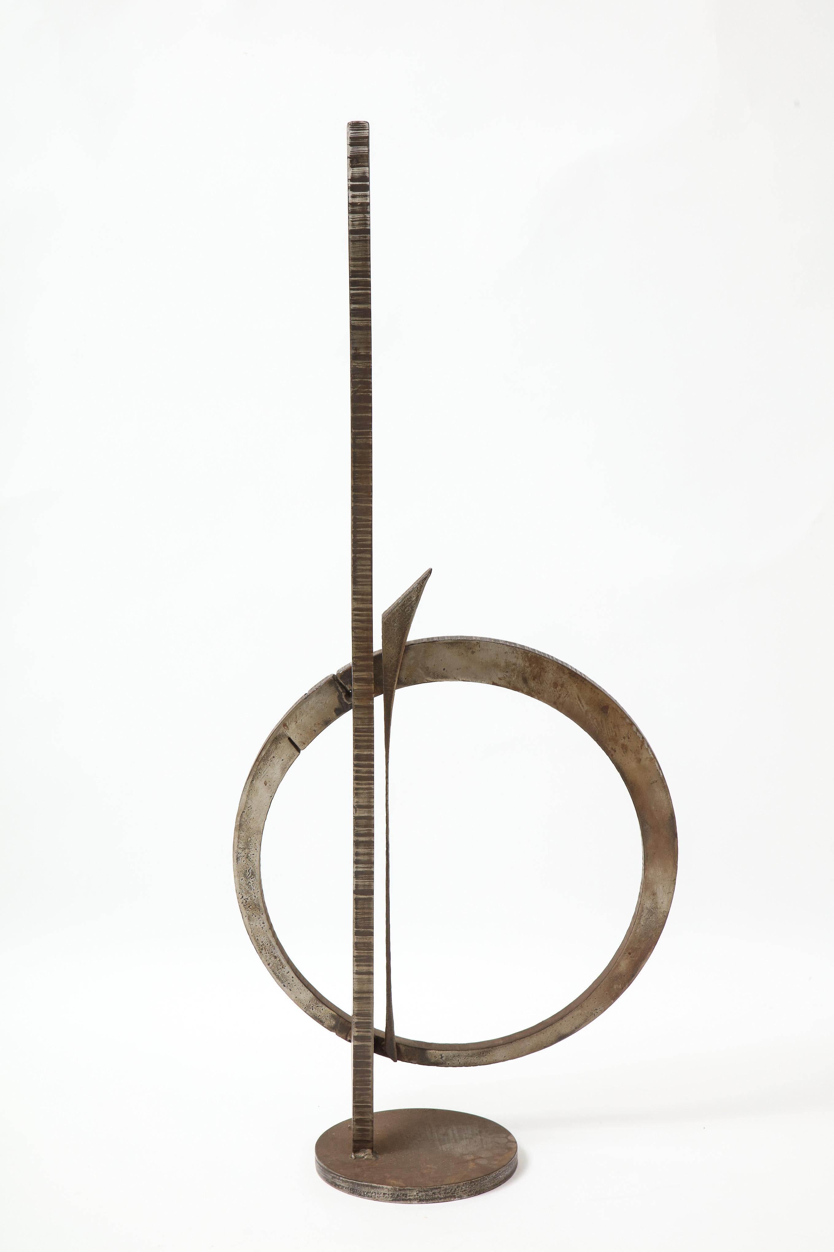 Wrought iron sculpture by Amilar Zannoni
signed: 