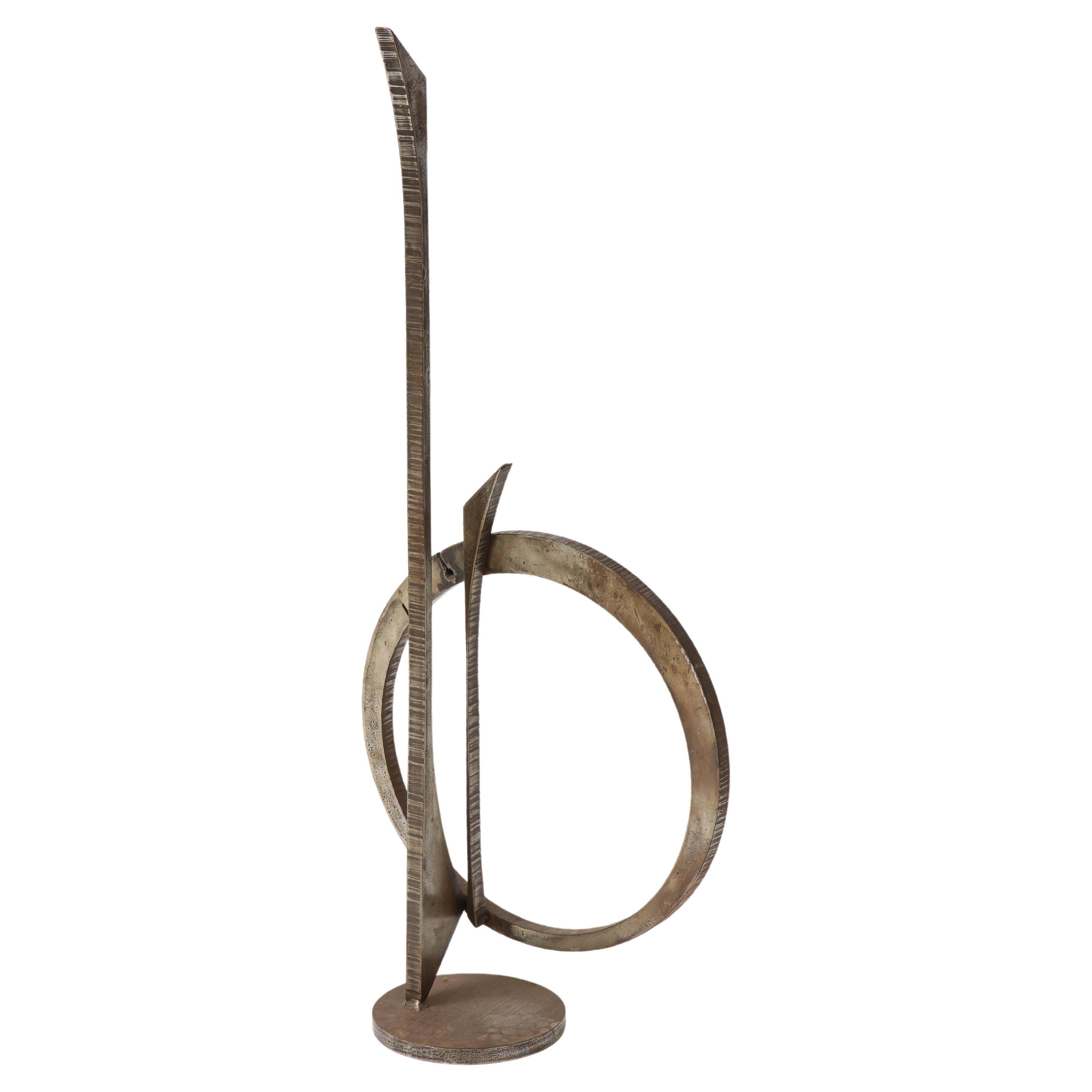 Wrought Iron Sculpture by Amilar Zannoni For Sale