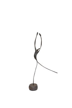 Wrought Iron Sculpture of a Dancer