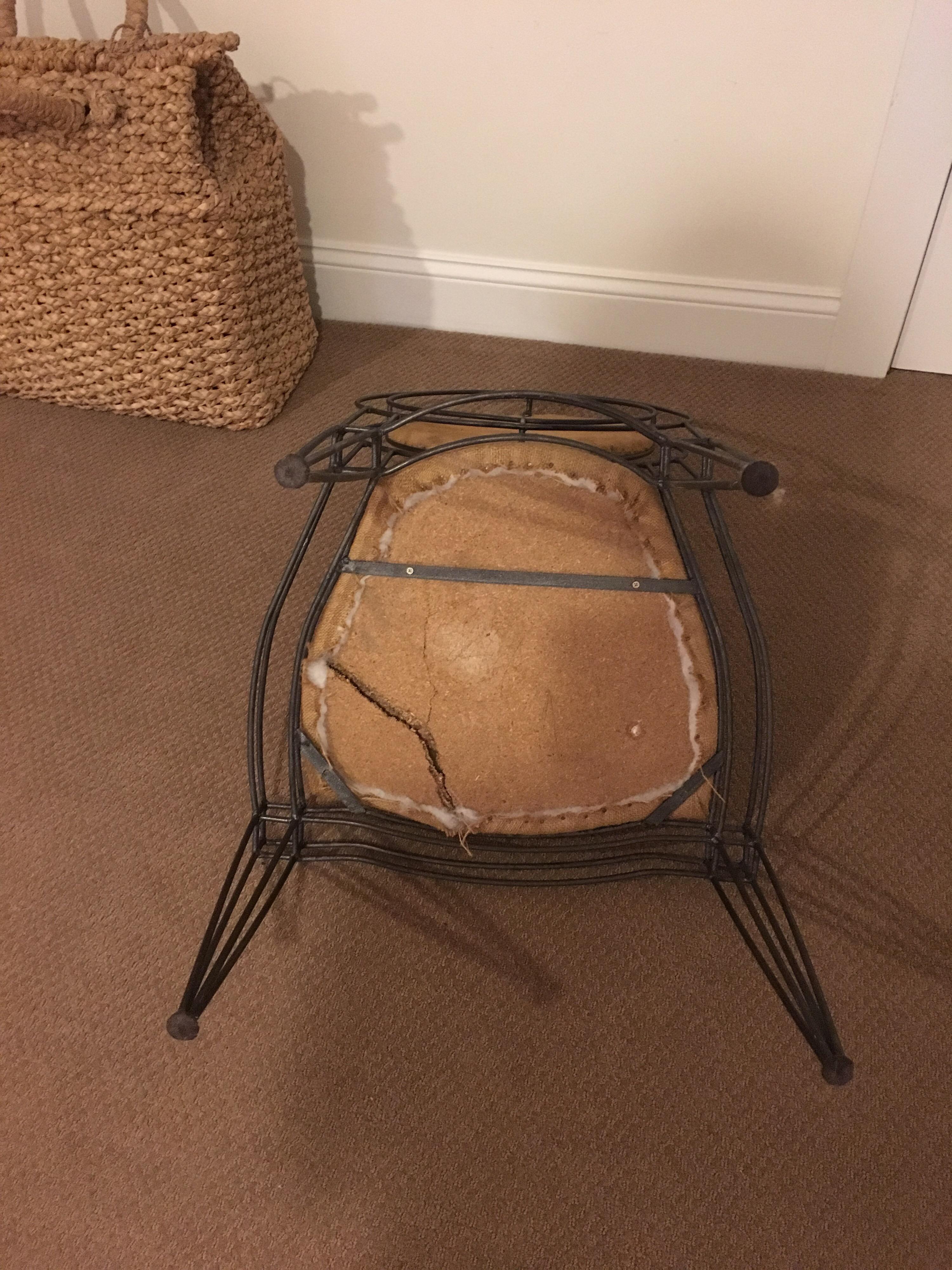 Wrought Iron Side Chair 2