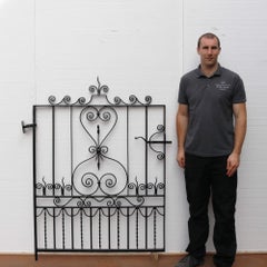 Wrought Iron Side Gate with Original Latch