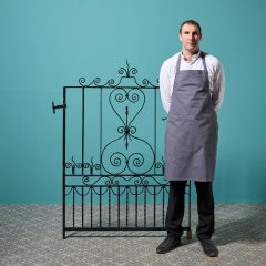 Wrought Iron Side Gate with Original Latch