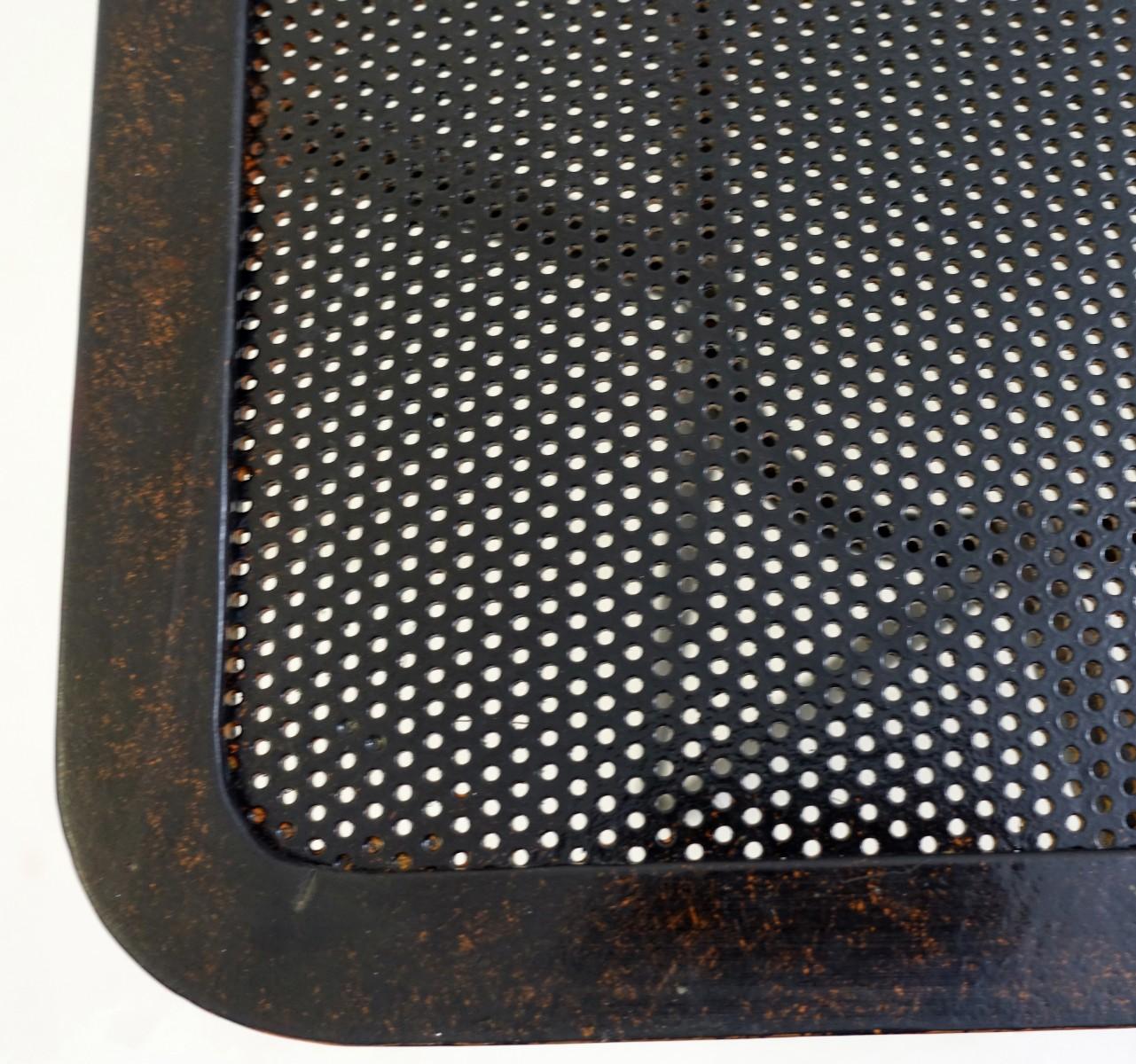 italien Table carrée en fer forgé d'Ico Parisi en vente
