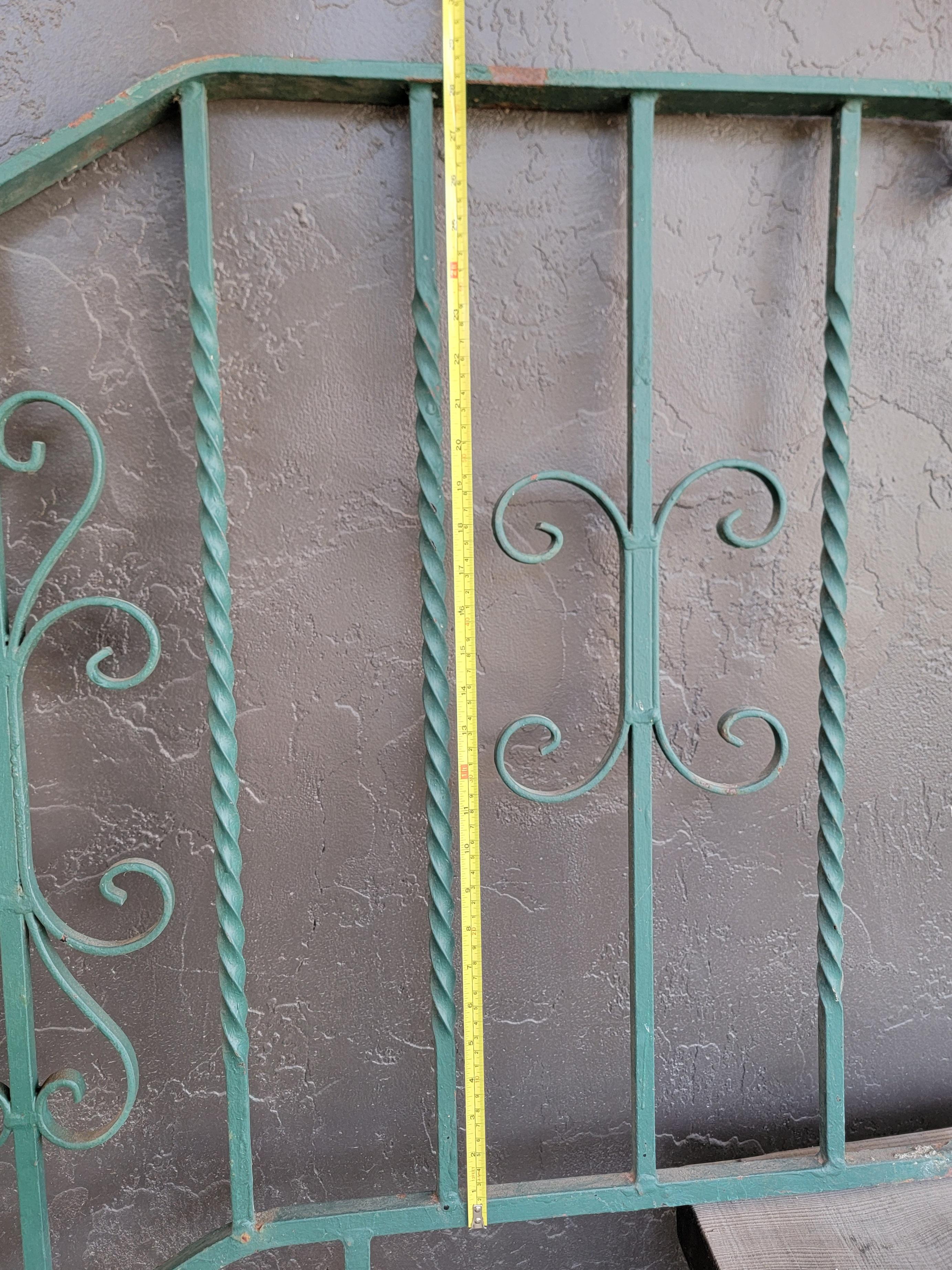 Wrought Iron Stair Rail For Sale 1