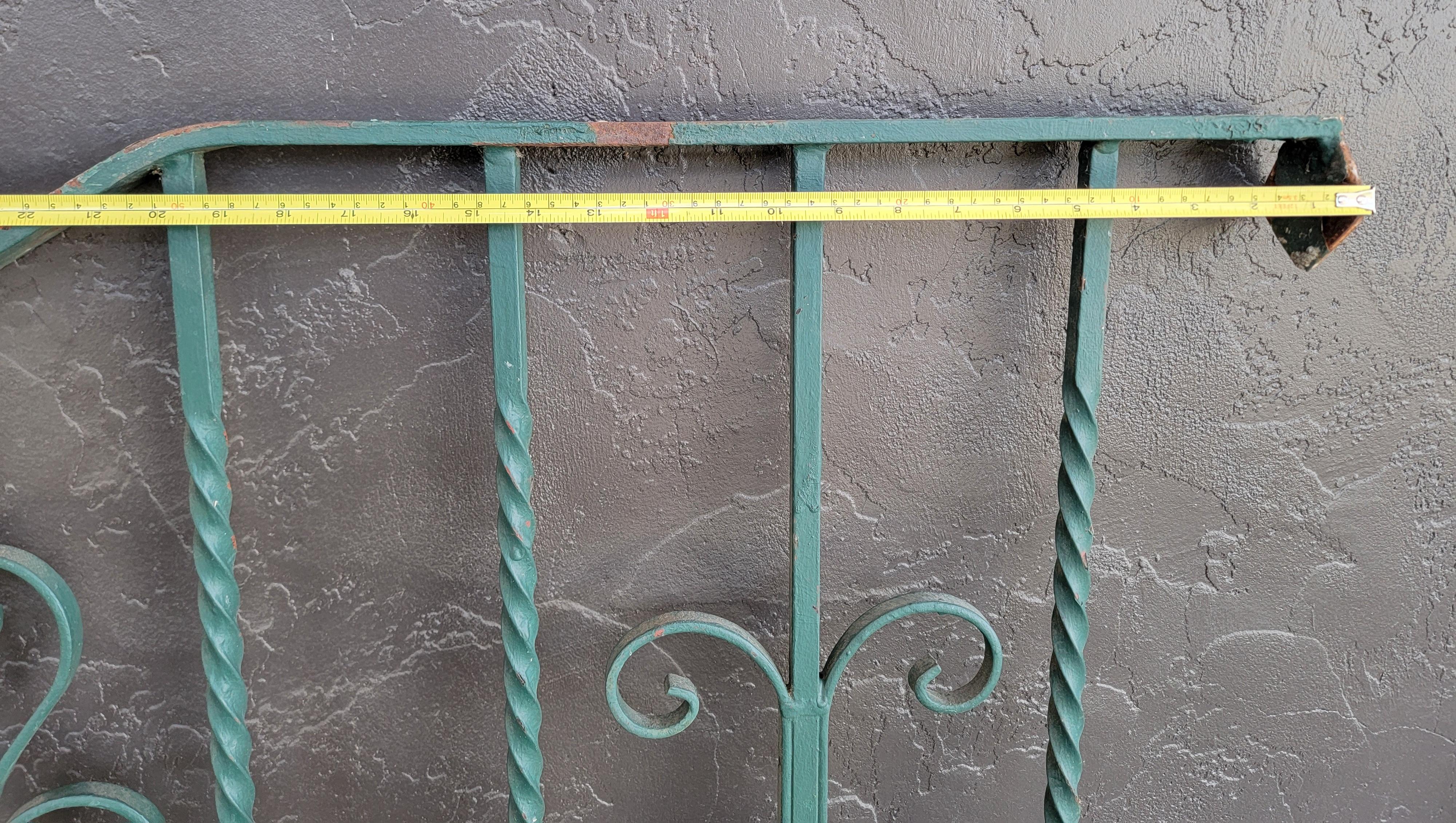 Wrought Iron Stair Rail For Sale 3