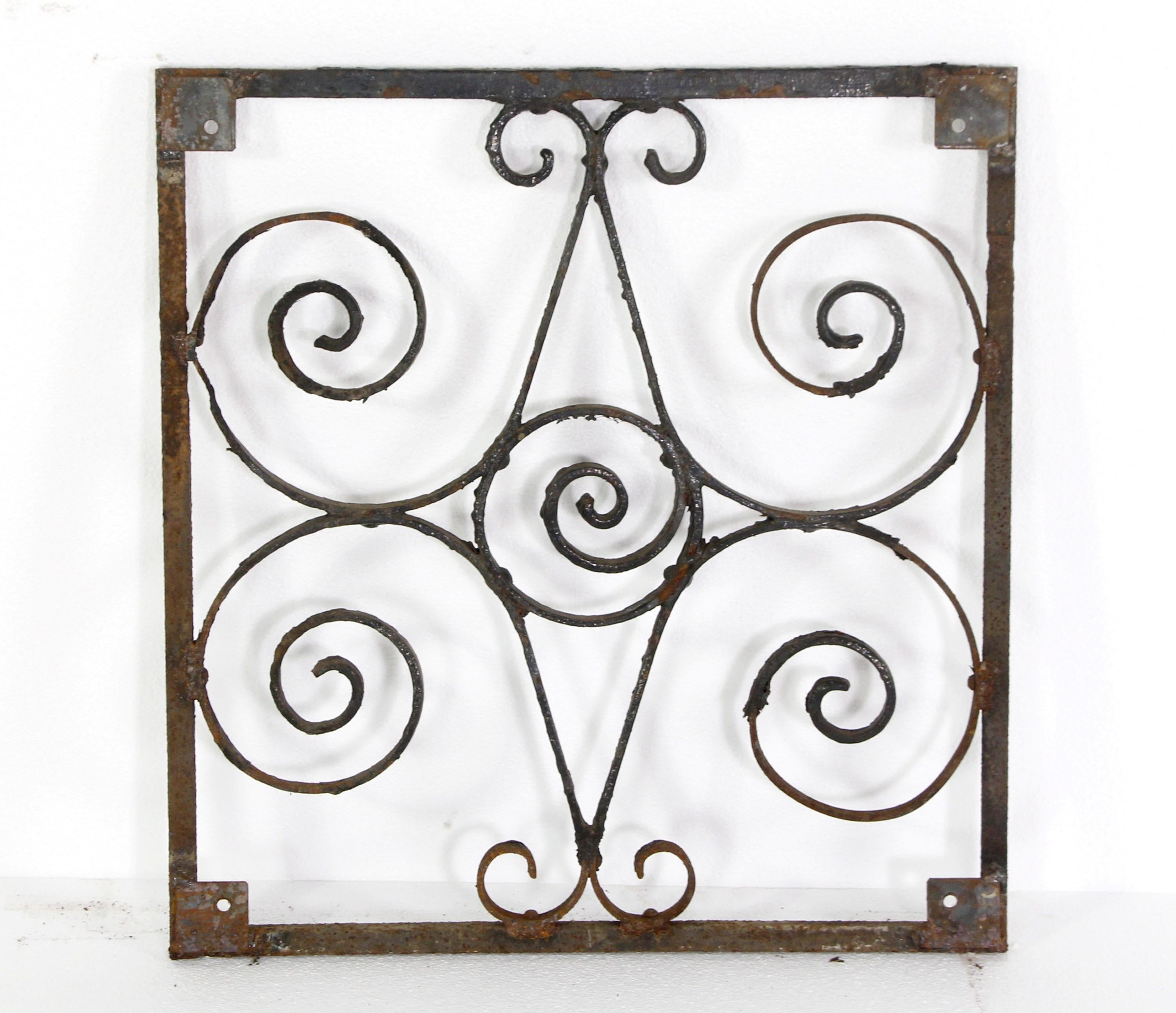 iron gate wall decor