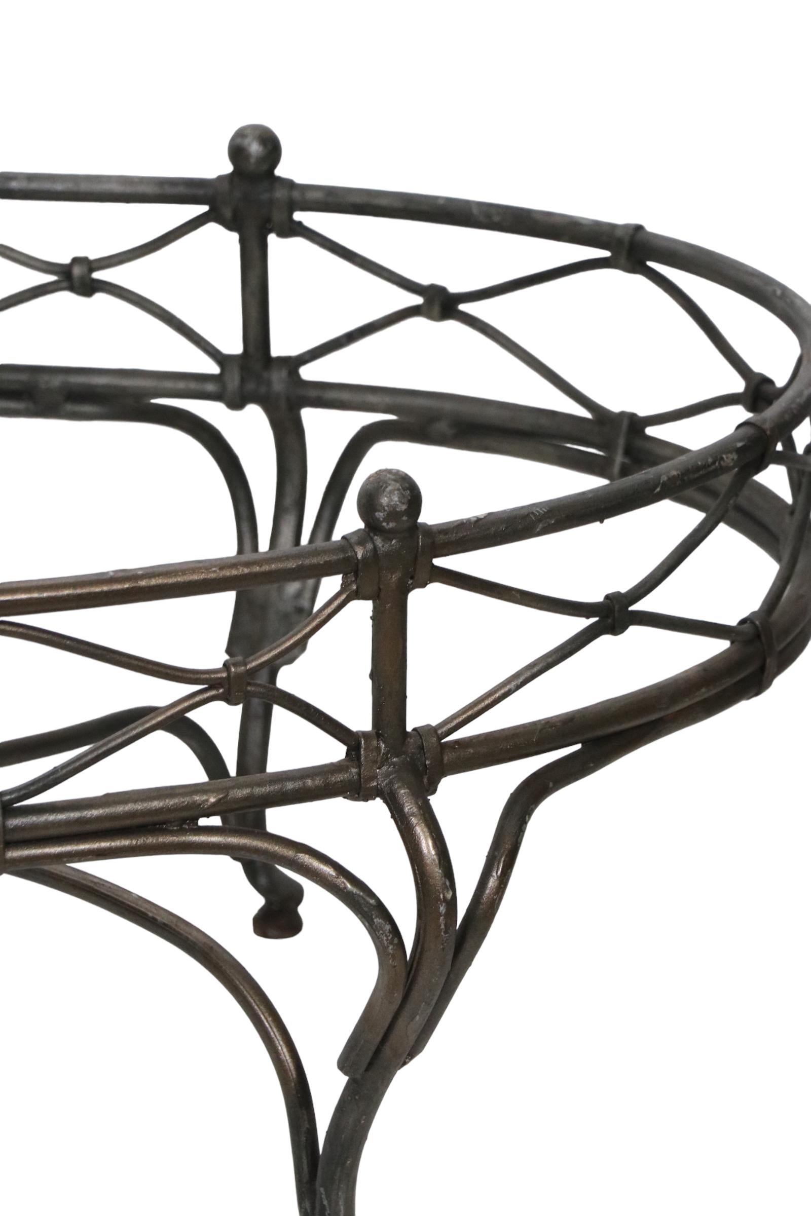 Wrought Iron Table Base Suitable for Indoor or Outdoor Use 8