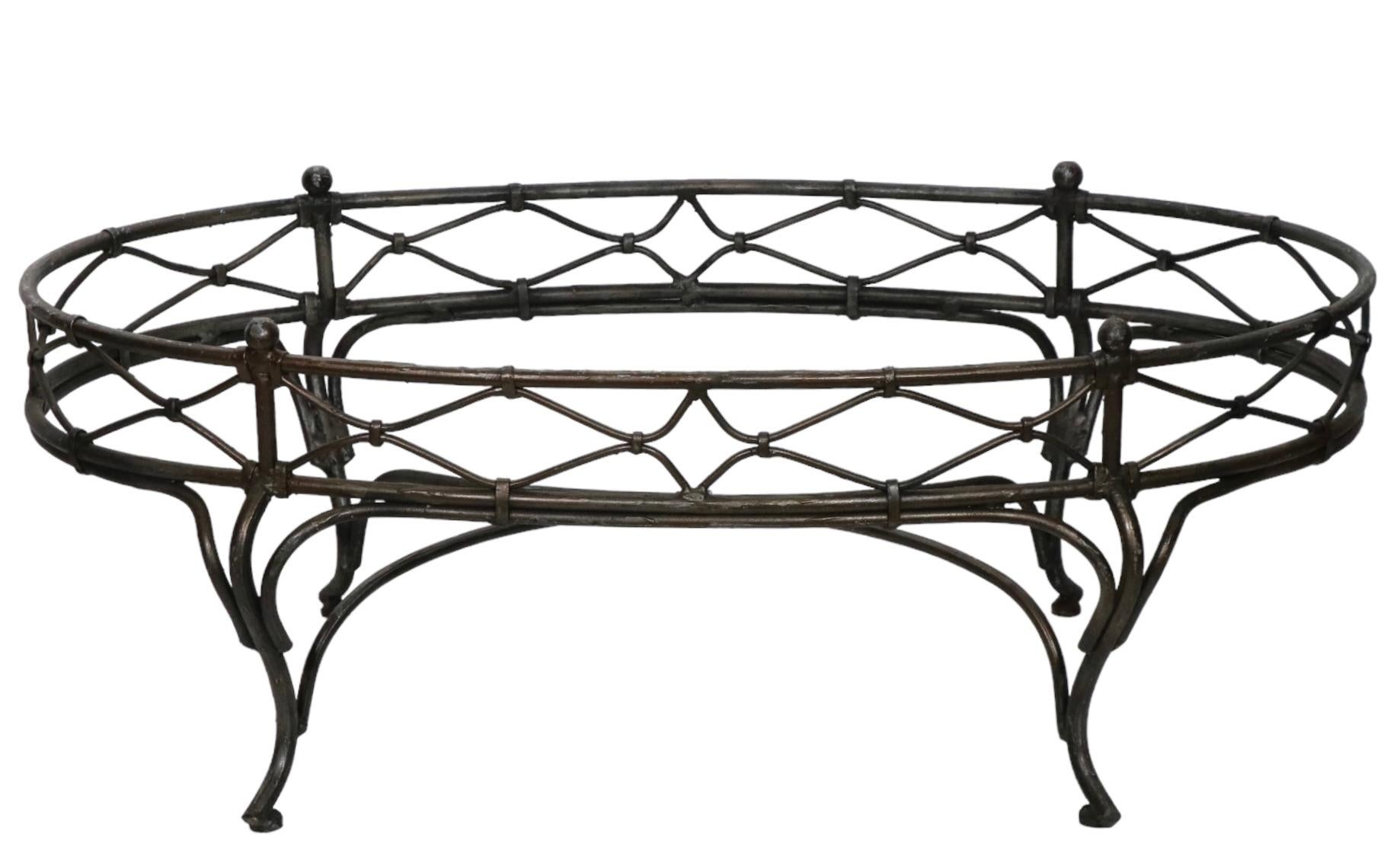 Wrought Iron Table Base Suitable for Indoor or Outdoor Use 10