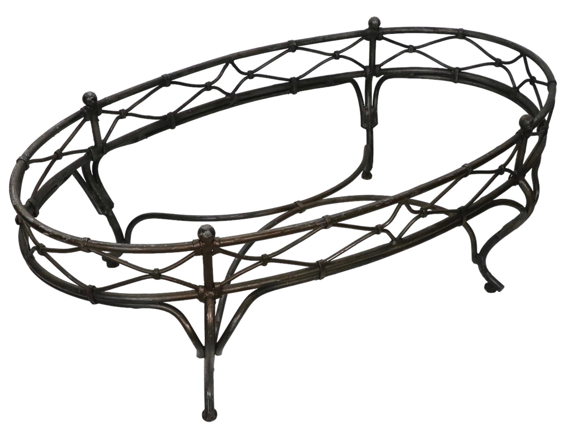 Wrought Iron Table Base Suitable for Indoor or Outdoor Use 1