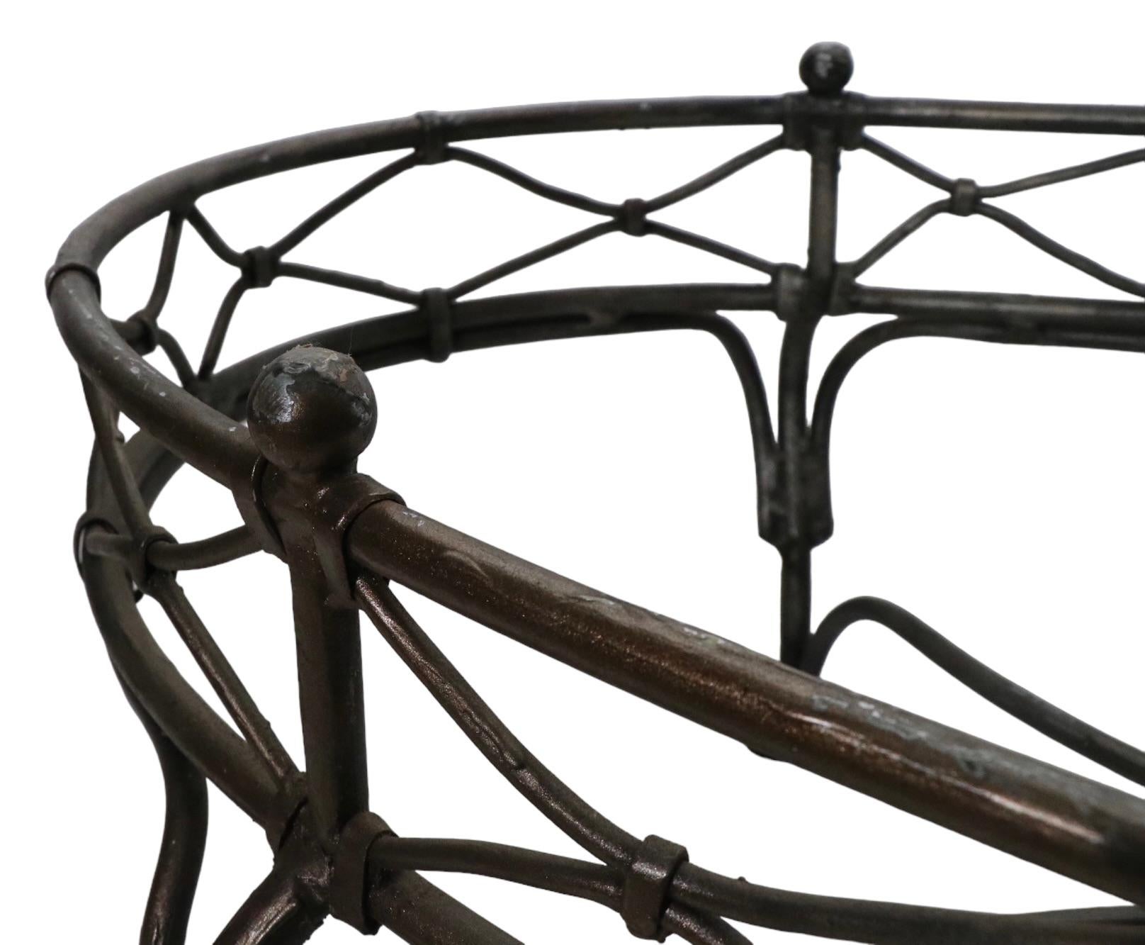 Wrought Iron Table Base Suitable for Indoor or Outdoor Use 2