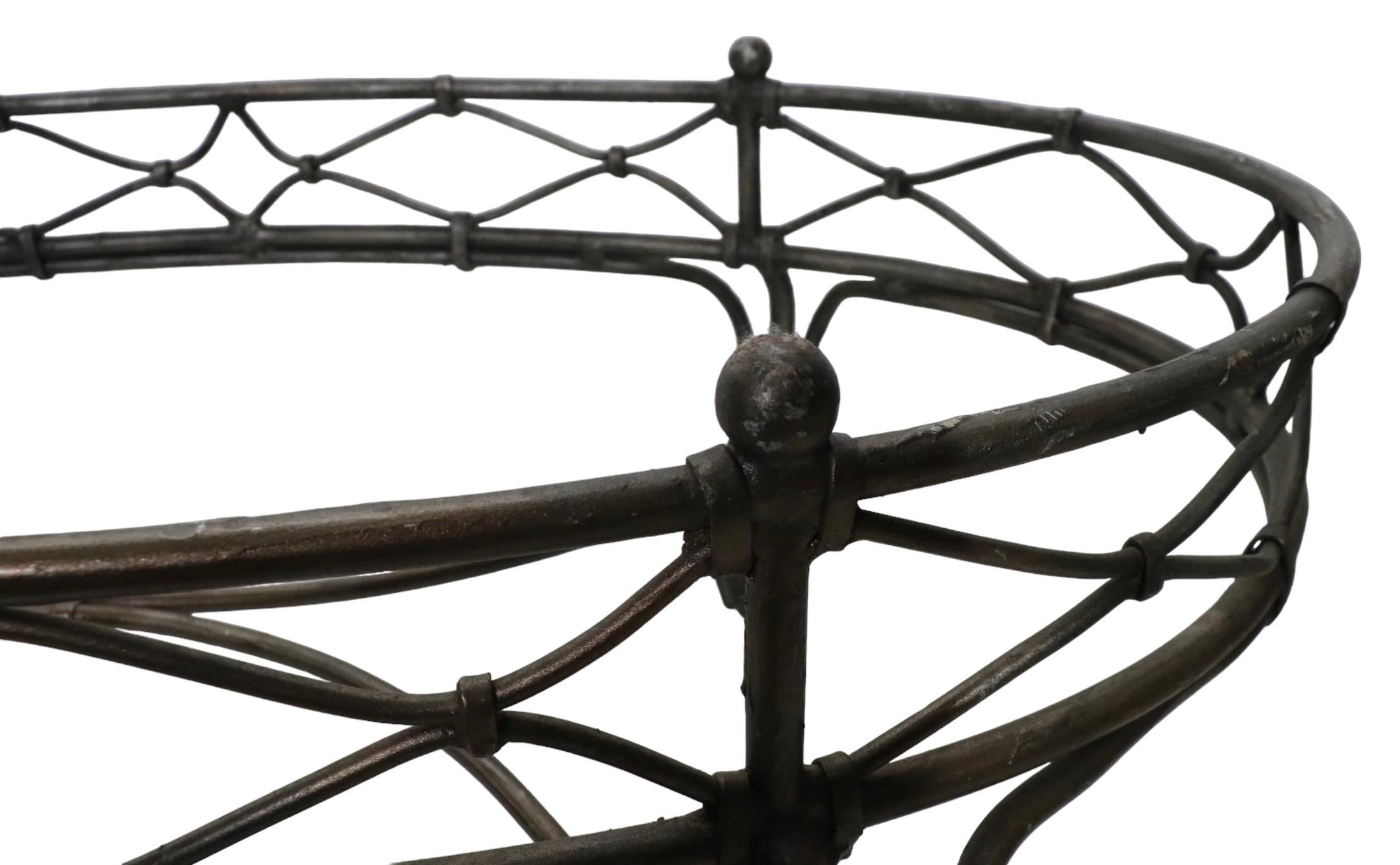 Wrought Iron Table Base Suitable for Indoor or Outdoor Use 3