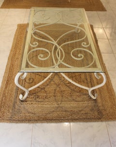 Wrought Iron Table, French, 1980